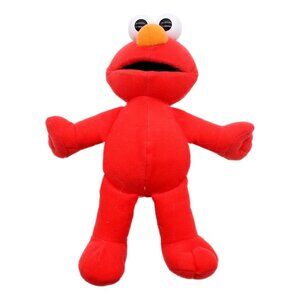 Fisher Price Sesame Street Elmo Plush Stuffed Animal 12" - Pre Owned
